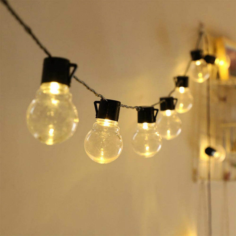 Waterproof String Lights with Ball Design
