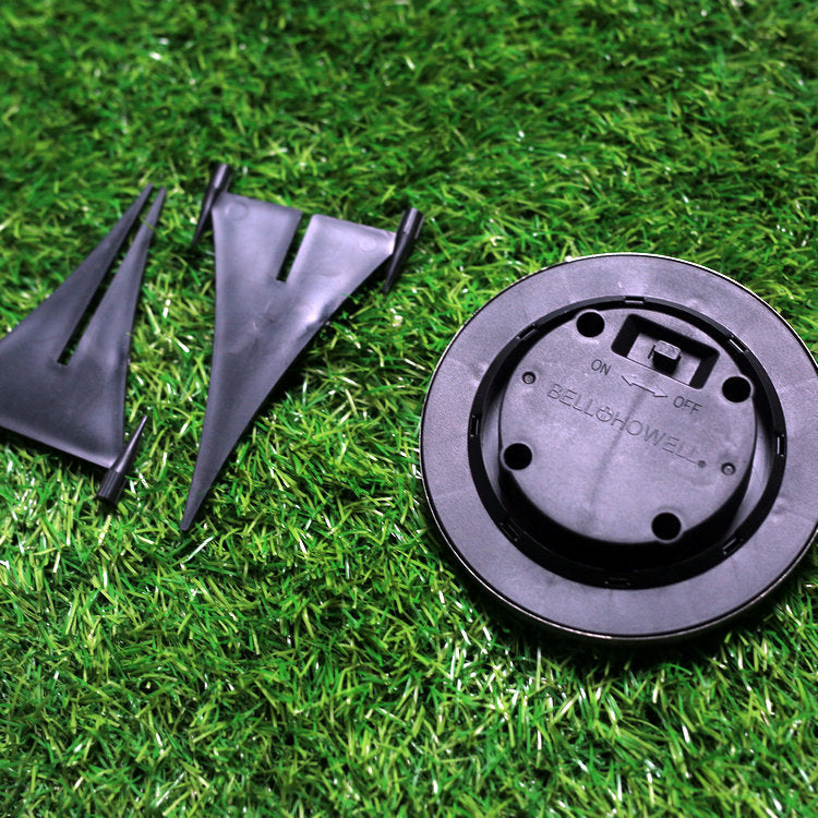 SolarLuxe: Solar Powered Ground Lights for Gardens and Stairs