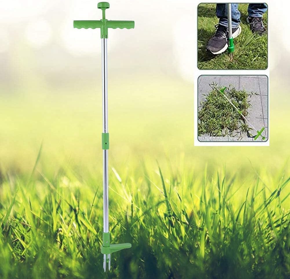 WildRoot Extractor: Dual-Section Aluminum Weed Eliminator