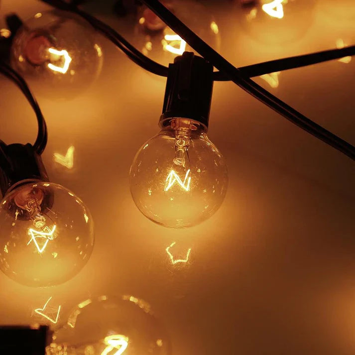 Waterproof String Lights with Ball Design