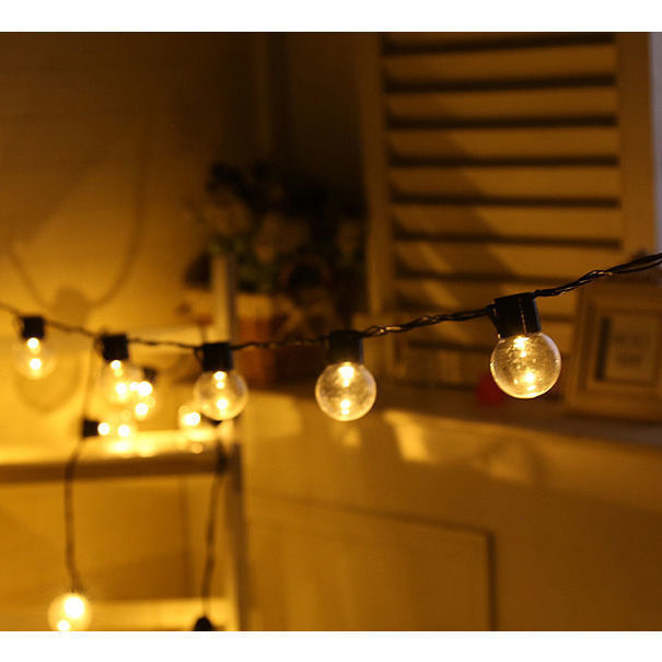 Waterproof String Lights with Ball Design