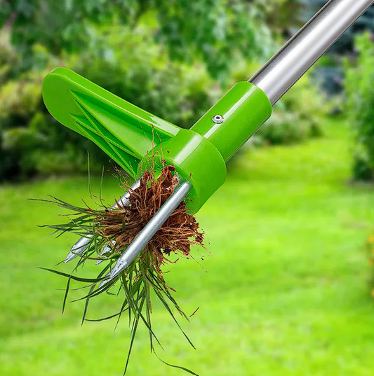 WildRoot Extractor: Dual-Section Aluminum Weed Eliminator