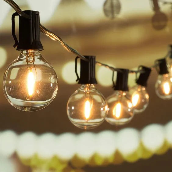 Waterproof String Lights with Ball Design